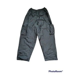 Stearns Men's SZ XL Dry Wear Cargo Pants Waterproof Rain Pant Black